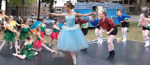 Een balletvoorstelling gemaakt over De Sterrenkoning